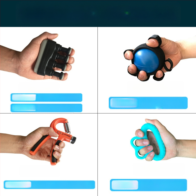 Rokas satvēriena treniņu lāpa pirkstu spēkam un muskuļu relaksācijai — ērkšķu masāžas lāpa, nav piepumpējama, piemērota bumbu spēlēm