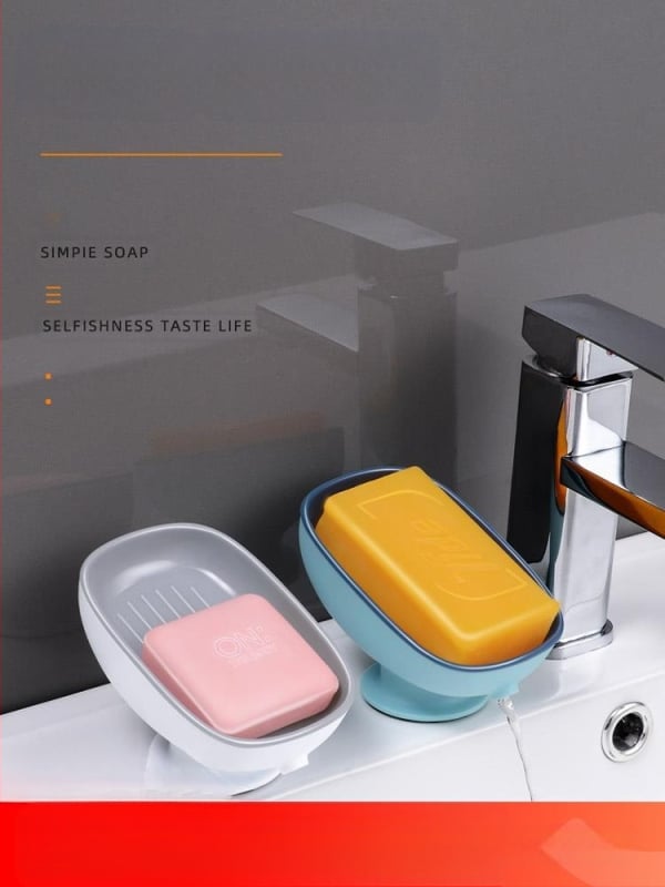 Ziepų laikiklis su siurbtuku, sieninis vonios organizatorius su drenažu, be gręžimo