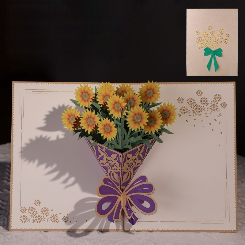 Κάρτα Γιορτής των Δασκάλων με σχέδιο μελάνι, θέμα Γενεθλίων