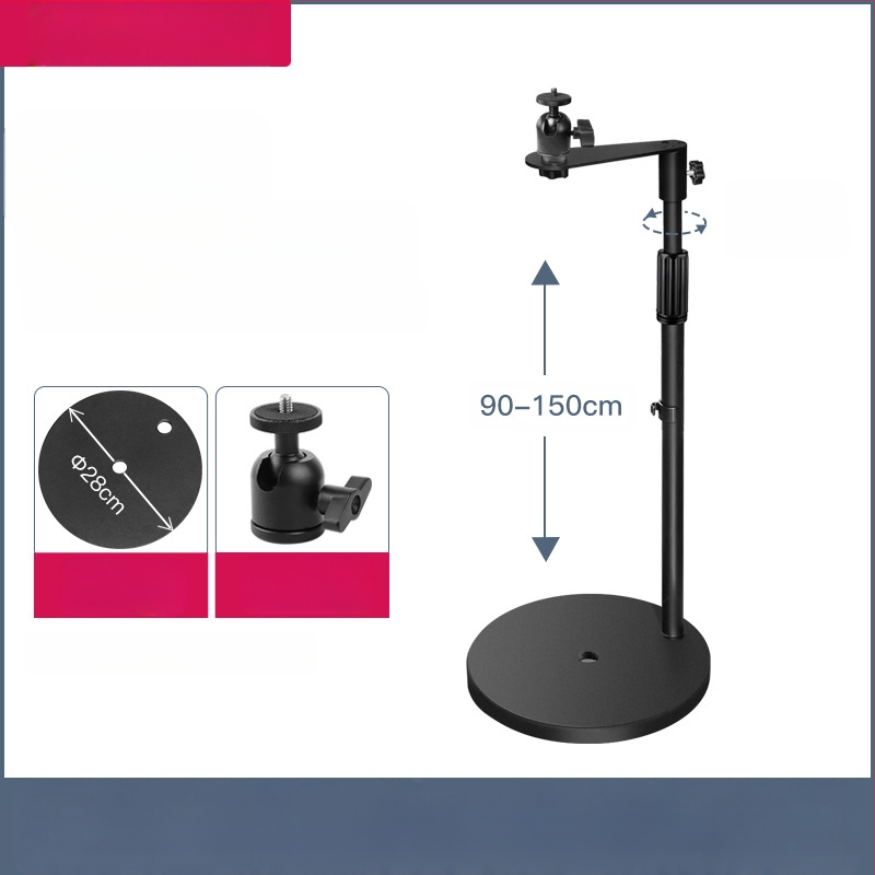 Δάπεδη βάση προβολέα για οικιακή χρήση, τηλεσκοπικό ύψος 85-140 εκ., μοντέλο K14, φορτίο 3 kg, μάρκα Hongye