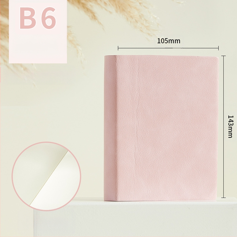 Notebook από τη Longe/Langjie με κάλυμμα PU, δέσιμο γραμμικό, Dowling χαρτί 80 g/m², 640 σελίδες, στυλ γραφείου