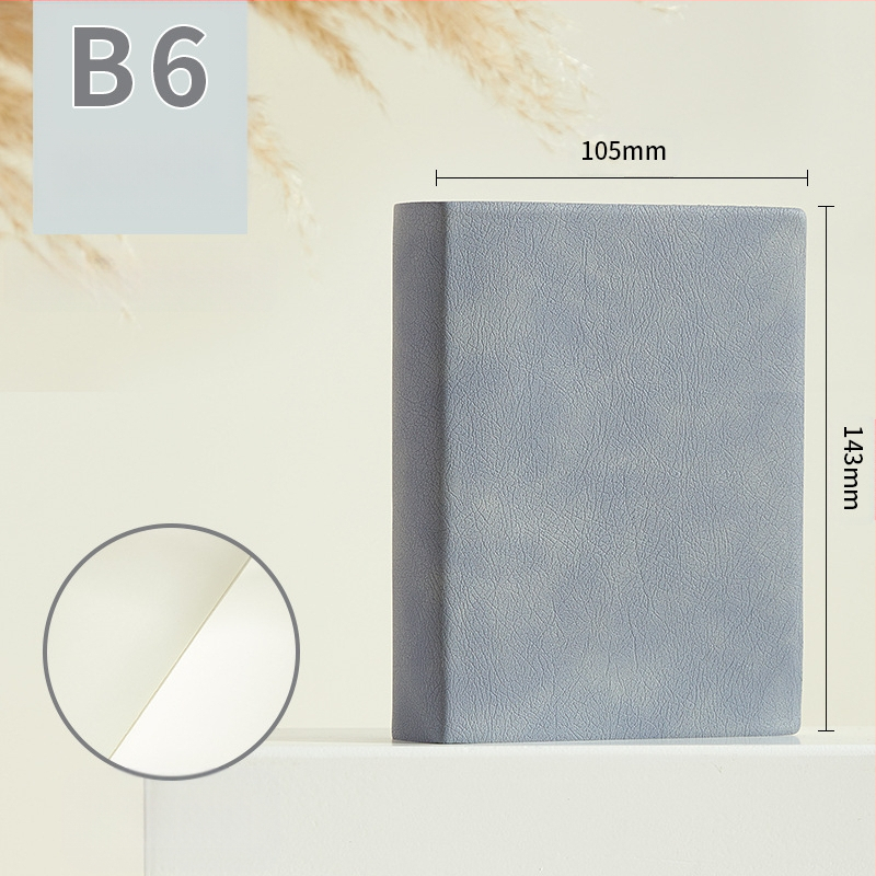 Notebook από τη Longe/Langjie με κάλυμμα PU, δέσιμο γραμμικό, Dowling χαρτί 80 g/m², 640 σελίδες, στυλ γραφείου