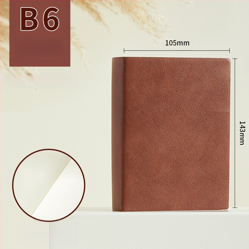 Notebook από τη Longe/Langjie με κάλυμμα PU, δέσιμο γραμμικό, Dowling χαρτί 80 g/m², 640 σελίδες, στυλ γραφείου