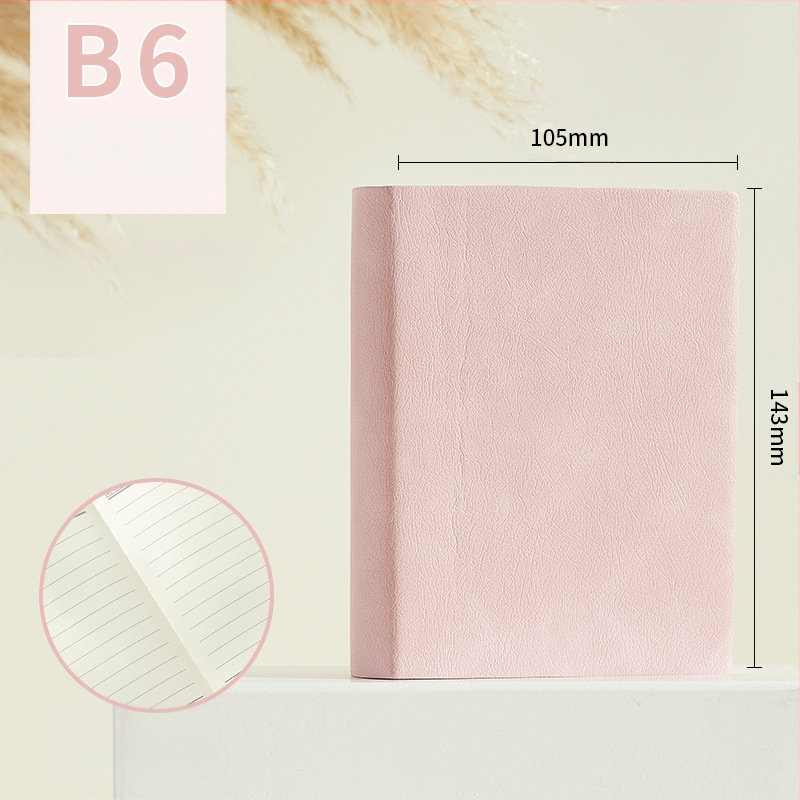 Notebook από τη Longe/Langjie με κάλυμμα PU, δέσιμο γραμμικό, Dowling χαρτί 80 g/m², 640 σελίδες, στυλ γραφείου