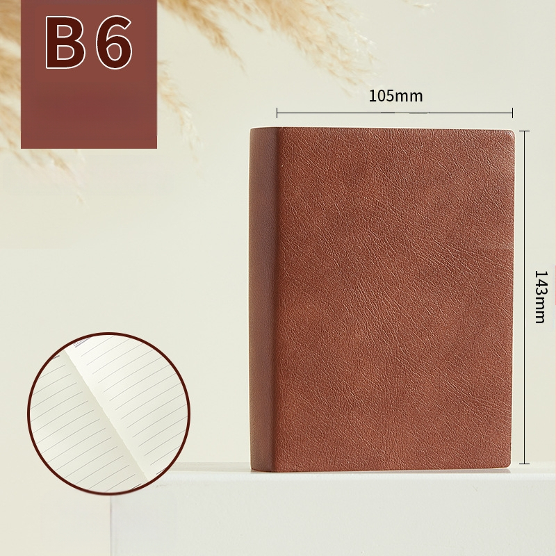 Notebook από τη Longe/Langjie με κάλυμμα PU, δέσιμο γραμμικό, Dowling χαρτί 80 g/m², 640 σελίδες, στυλ γραφείου