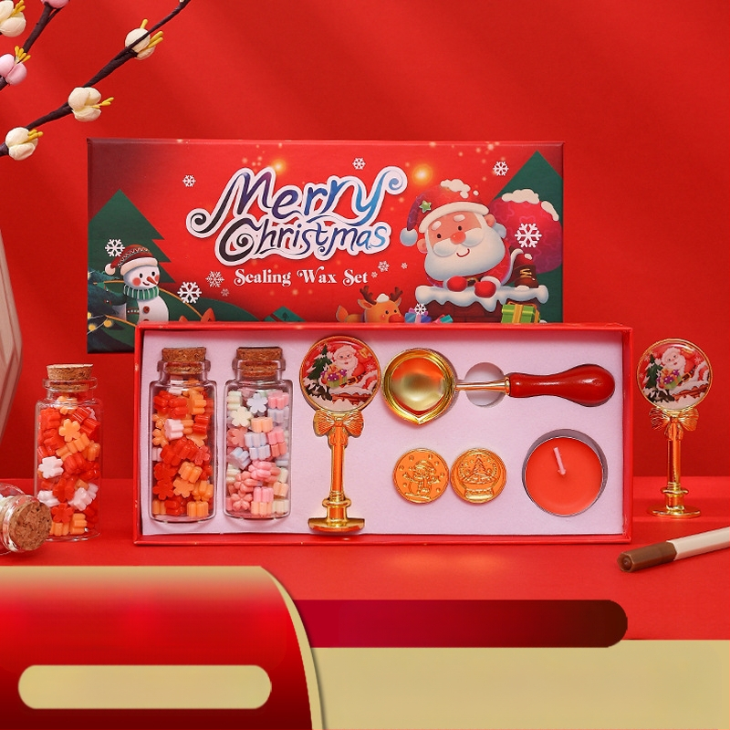 Σετ σφραγίδων κηρού Imprinted 55-002 – 260 g, οικολογικό κουτί δώρου, για σφράγιση