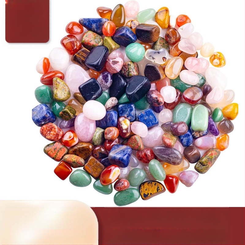 HANXIAO Διάκοσμητικό κρυσταλλικό χαλίκι για ενυδρείο και διαχύστη αρωματοθεραπείας — μοντέρνο μινιμαλιστικό στυλ; Υλικό: κρυσταλλικό χαλίκι; Συσκευασία: χαρτόνι