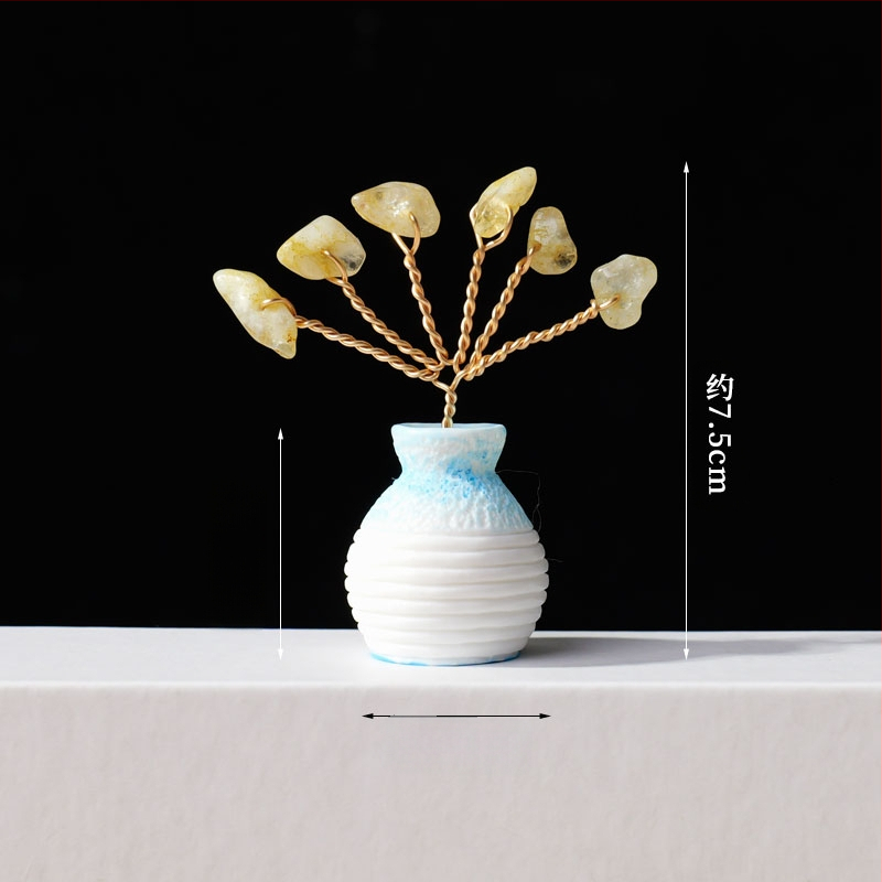 Korėjiečių stiliaus pinigų medis – biuro dekoras, tinkama įmonės dovana