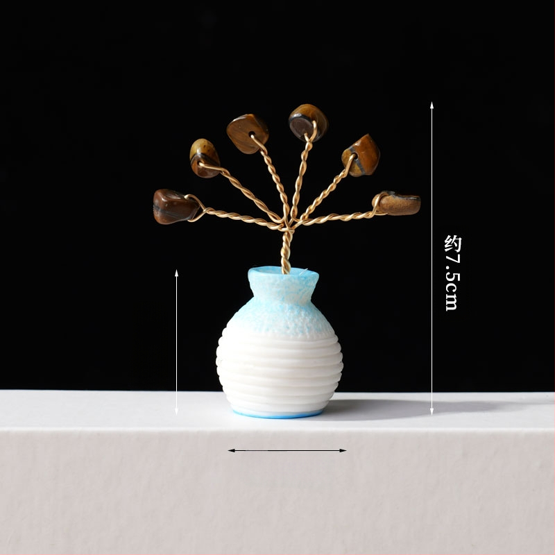 Korėjiečių stiliaus pinigų medis – biuro dekoras, tinkama įmonės dovana