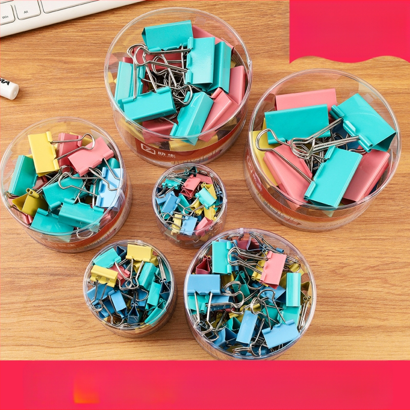 Alive Metāla Garais Klipsis – Biroja Klips, Iepakojums: Biezs Cilindrs / Plāns Caurule