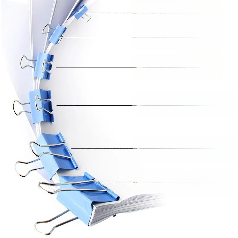 Alive Metāla Garais Klipsis – Biroja Klips, Iepakojums: Biezs Cilindrs / Plāns Caurule