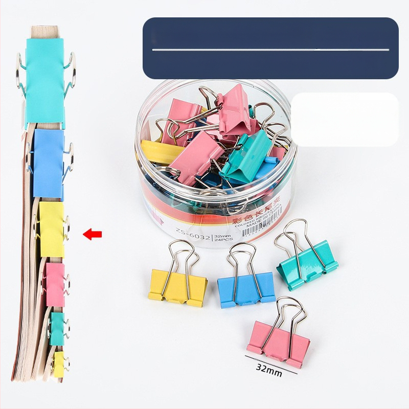 Alive Metāla Garais Klipsis – Biroja Klips, Iepakojums: Biezs Cilindrs / Plāns Caurule