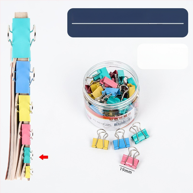 Alive Metāla Garais Klipsis – Biroja Klips, Iepakojums: Biezs Cilindrs / Plāns Caurule