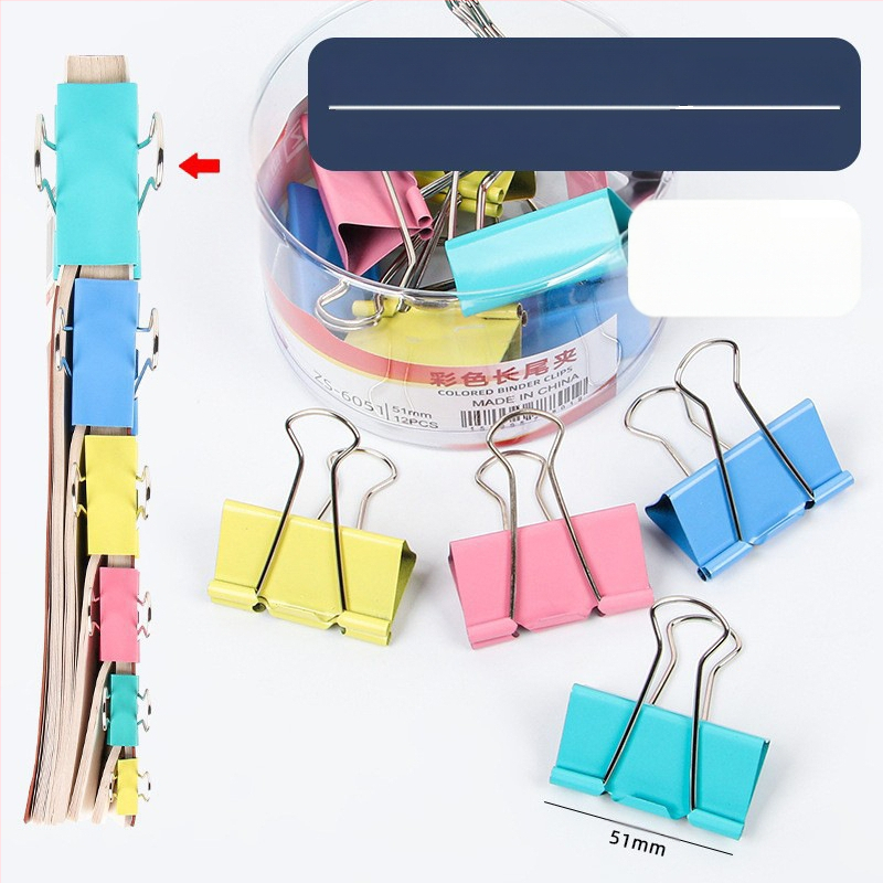 Alive Metāla Garais Klipsis – Biroja Klips, Iepakojums: Biezs Cilindrs / Plāns Caurule