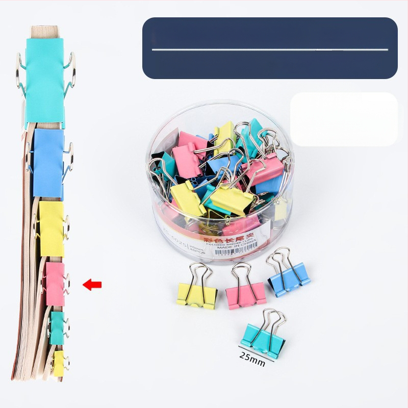 Alive Metāla Garais Klipsis – Biroja Klips, Iepakojums: Biezs Cilindrs / Plāns Caurule