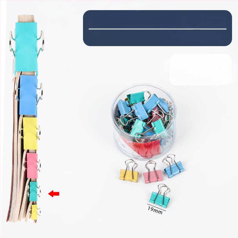 Alive Metāla Garais Klipsis – Biroja Klips, Iepakojums: Biezs Cilindrs / Plāns Caurule