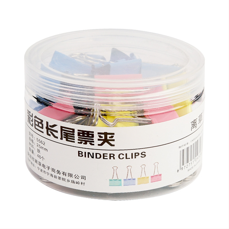 Dokumentu klipsa, metāla konstrukcija, modeļa LCT5561, iepakojums barrel tipa