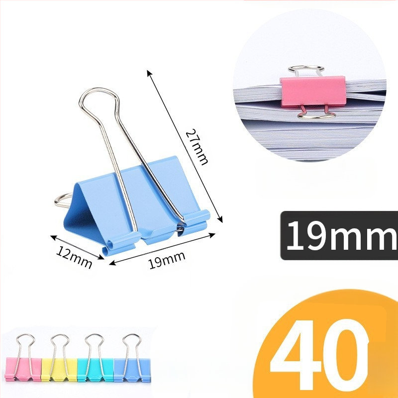 Dokumentu klipsa, metāla konstrukcija, modeļa LCT5561, iepakojums barrel tipa