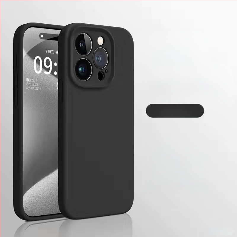 Tekutý silikónový kryt pre iPhone 12 Pro / 12 Pro Max / 13 Pro Max – jemný na dotyk, prémiová kvalita, proti nárazu, proti odtlačkom prstov