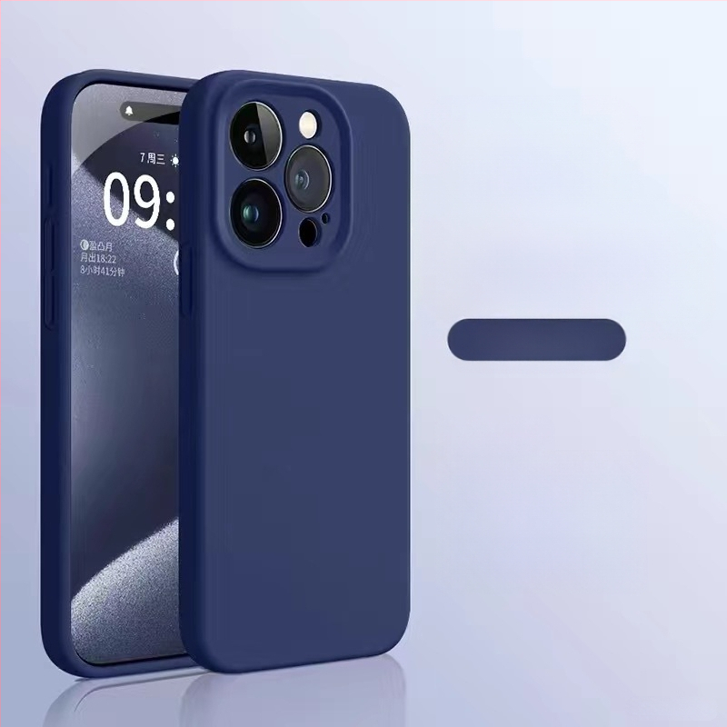 Tekutý silikónový kryt pre iPhone 12 Pro / 12 Pro Max / 13 Pro Max – jemný na dotyk, prémiová kvalita, proti nárazu, proti odtlačkom prstov