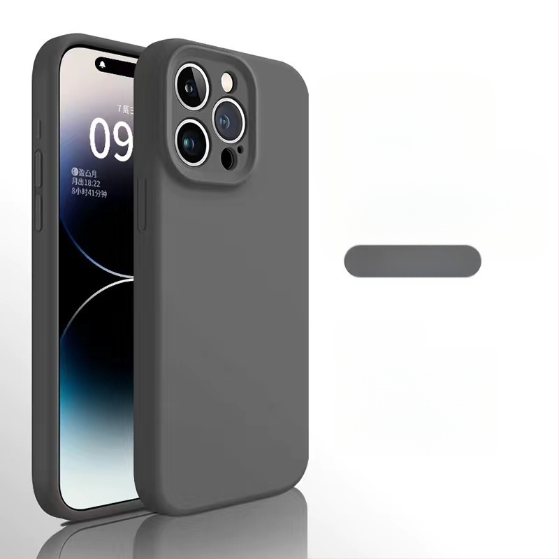 Tekutý silikónový kryt pre iPhone 12 Pro / 12 Pro Max / 13 Pro Max – jemný na dotyk, prémiová kvalita, proti nárazu, proti odtlačkom prstov