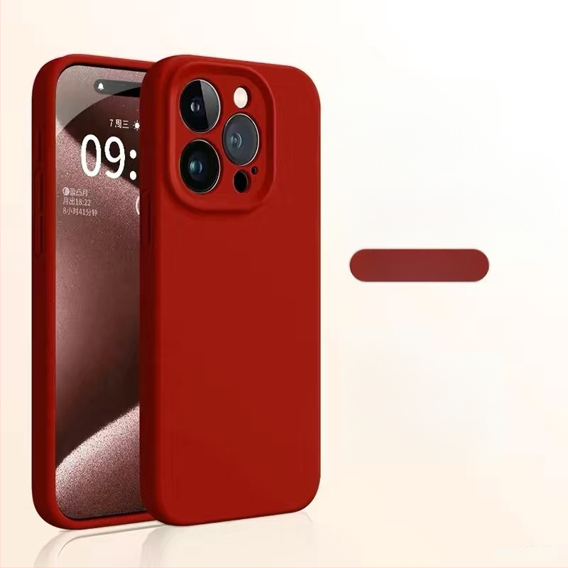 Tekutý silikónový kryt pre iPhone 12 Pro / 12 Pro Max / 13 Pro Max – jemný na dotyk, prémiová kvalita, proti nárazu, proti odtlačkom prstov