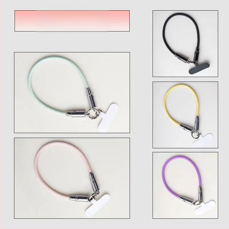 Καλώδιο δεδομένων με λουράκι καρπού, συμβατό με Apple και Android, μεταλλικό κούμπωμα, φορητός σχεδιασμός, γρήγορη φόρτιση