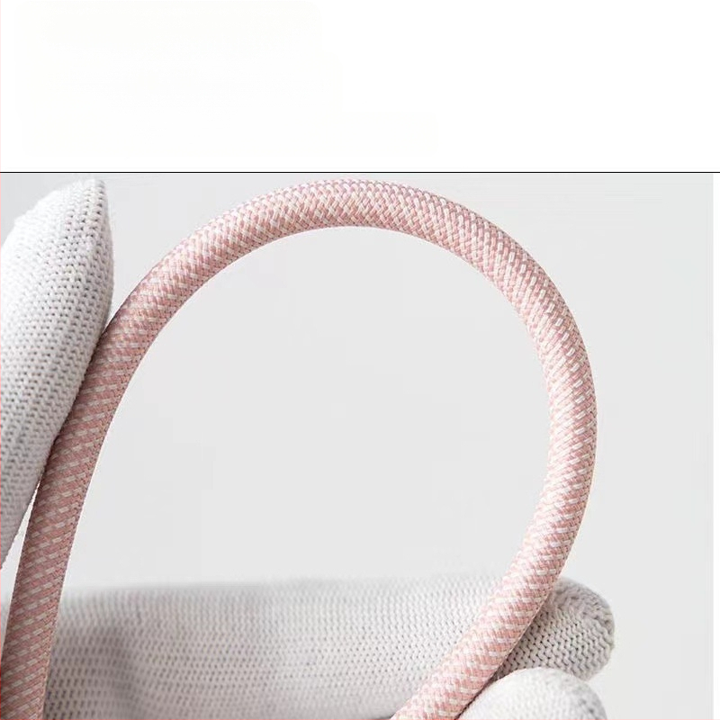 Καλώδιο δεδομένων με λουράκι καρπού, συμβατό με Apple και Android, μεταλλικό κούμπωμα, φορητός σχεδιασμός, γρήγορη φόρτιση