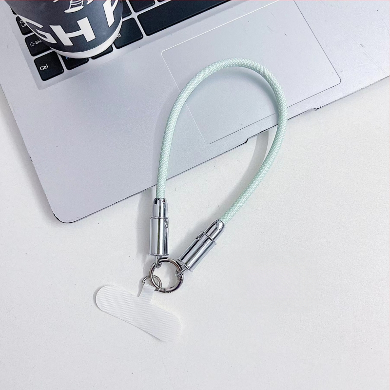 Καλώδιο δεδομένων με λουράκι καρπού, συμβατό με Apple και Android, μεταλλικό κούμπωμα, φορητός σχεδιασμός, γρήγορη φόρτιση