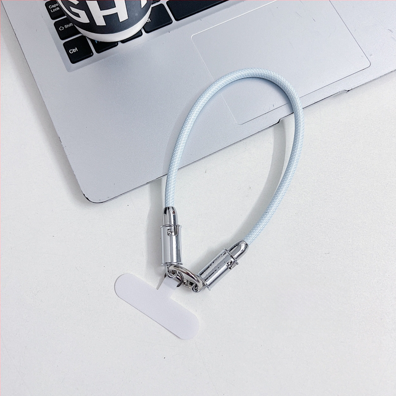 Καλώδιο δεδομένων με λουράκι καρπού, συμβατό με Apple και Android, μεταλλικό κούμπωμα, φορητός σχεδιασμός, γρήγορη φόρτιση