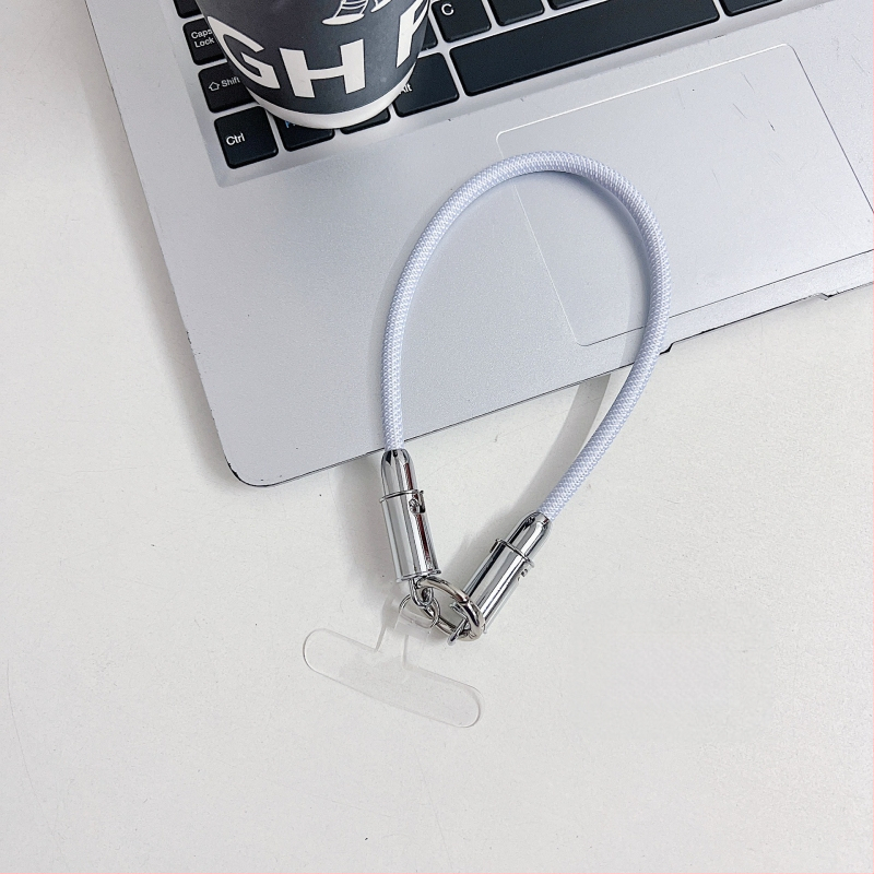 Καλώδιο δεδομένων με λουράκι καρπού, συμβατό με Apple και Android, μεταλλικό κούμπωμα, φορητός σχεδιασμός, γρήγορη φόρτιση