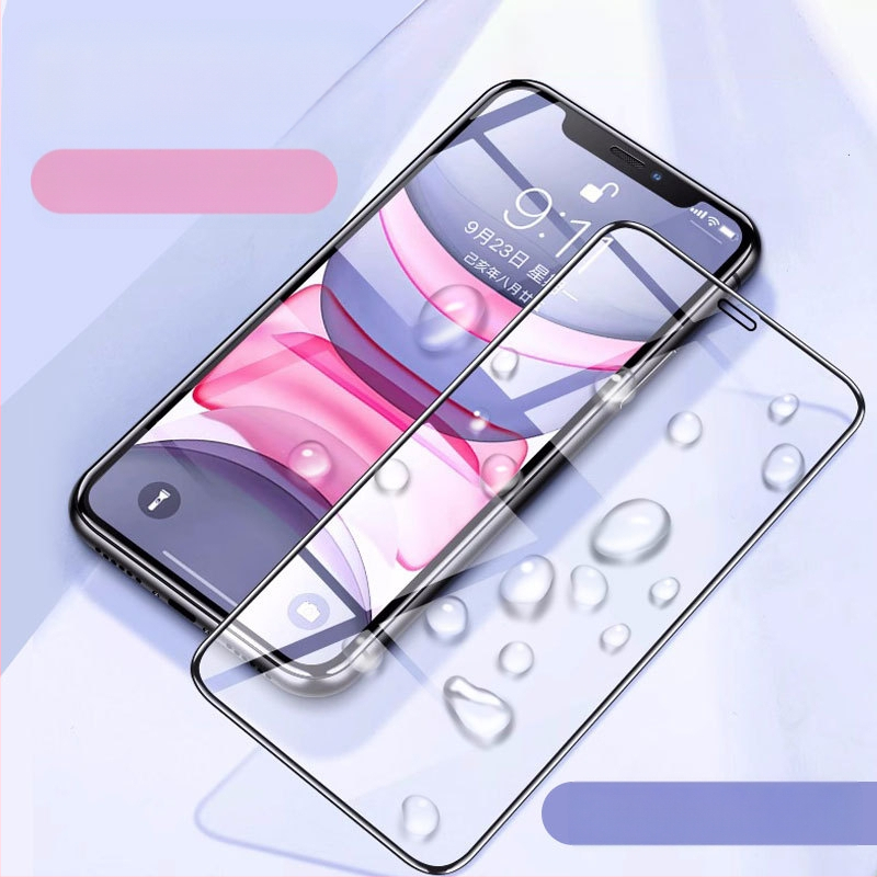 Esikäraani kaitse iPhone 16 seeria jaoks — karastatud klaas, anti-sõrmejäljed, anti-peeping, HD matt, täielik ekraanikatvus