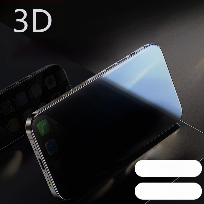 Esikäraani kaitse iPhone 16 seeria jaoks — karastatud klaas, anti-sõrmejäljed, anti-peeping, HD matt, täielik ekraanikatvus