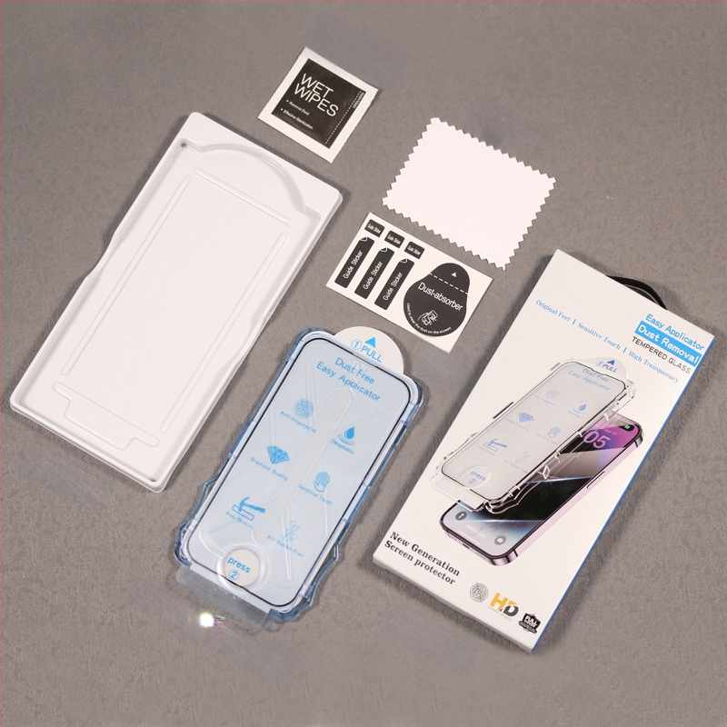 Esikäraani kaitse iPhone 16 seeria jaoks — karastatud klaas, anti-sõrmejäljed, anti-peeping, HD matt, täielik ekraanikatvus