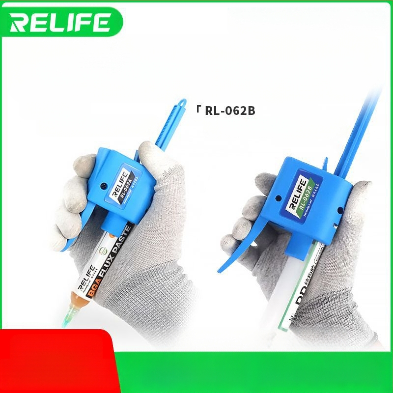 RL-062A Ενισχυτής σύριγνας για πιστόλι κόλλας, έμβολο ώθησης, χωρητικότητα 10cc/30cc