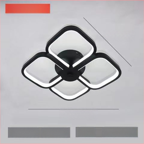 LED таванна лампа със стоманено тяло и PVC абажур, 220V, обхват 5–10 м², подходяща за коридор и антре