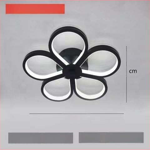 LED таванна лампа със стоманено тяло и PVC абажур, 220V, обхват 5–10 м², подходяща за коридор и антре