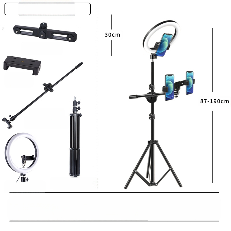 Trepied deasupra pentru smartphone - construcție din aliaj JALASON, compatibil cu Apple, Samsung, Xiaomi, Meizu, Huawei, OPPO, OnePlus, Red Rice Glory, VIVO și alte telefoane