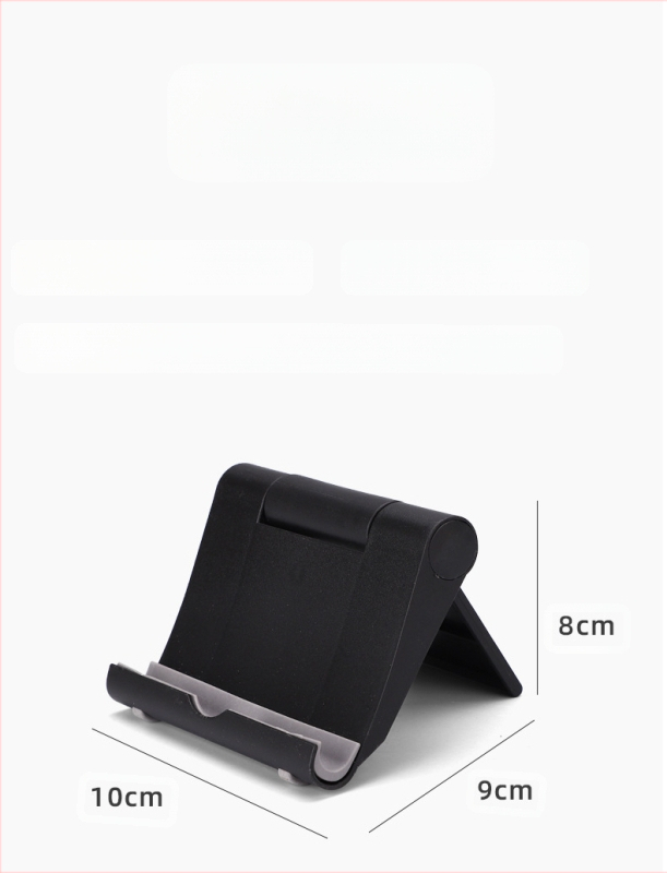 Z-образна настолна стойка за телефони и таблети – универсална, регулируема на множество ъгли, въртяща се, сгъваема, PP материал
