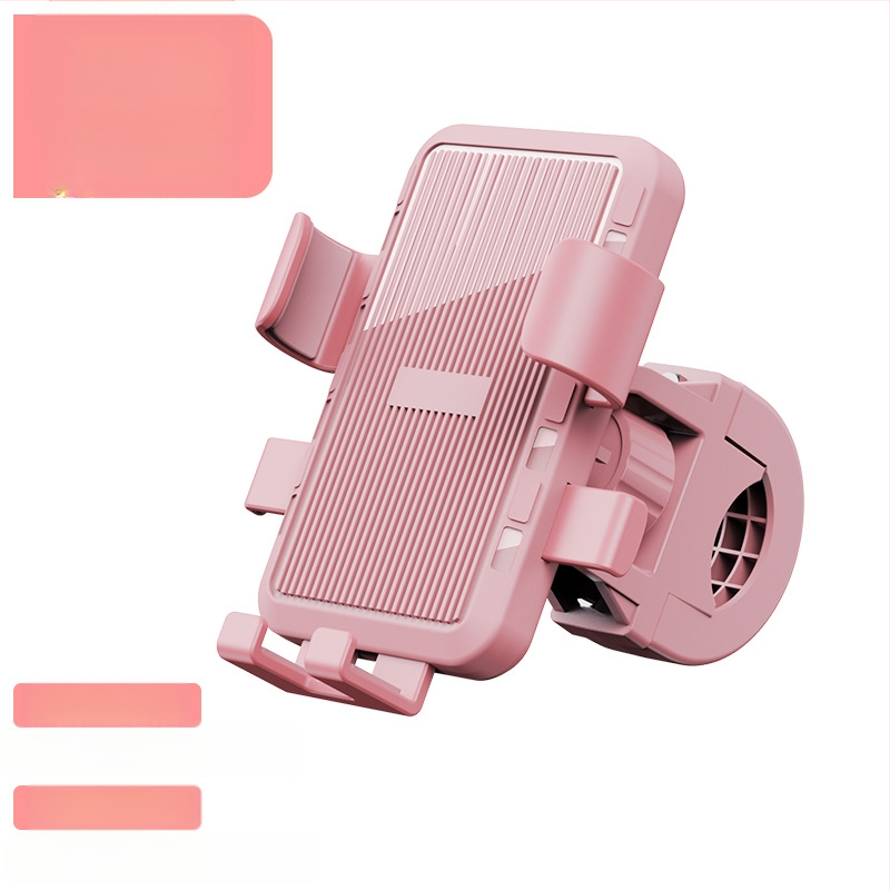 Универсален държач за телефон за кормило на електрически велосипеди и мотоциклети, удароустойчив пластмасов монтаж