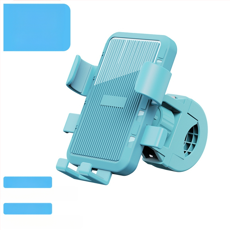 Универсален държач за телефон за кормило на електрически велосипеди и мотоциклети, удароустойчив пластмасов монтаж