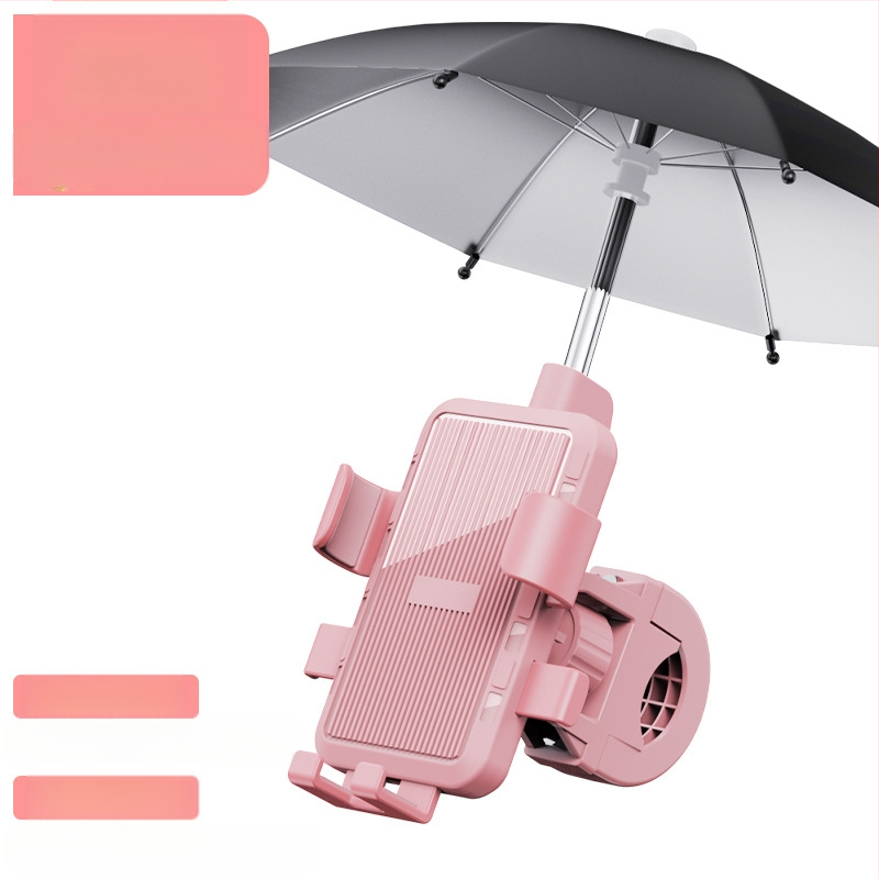 Универсален държач за телефон за кормило на електрически велосипеди и мотоциклети, удароустойчив пластмасов монтаж