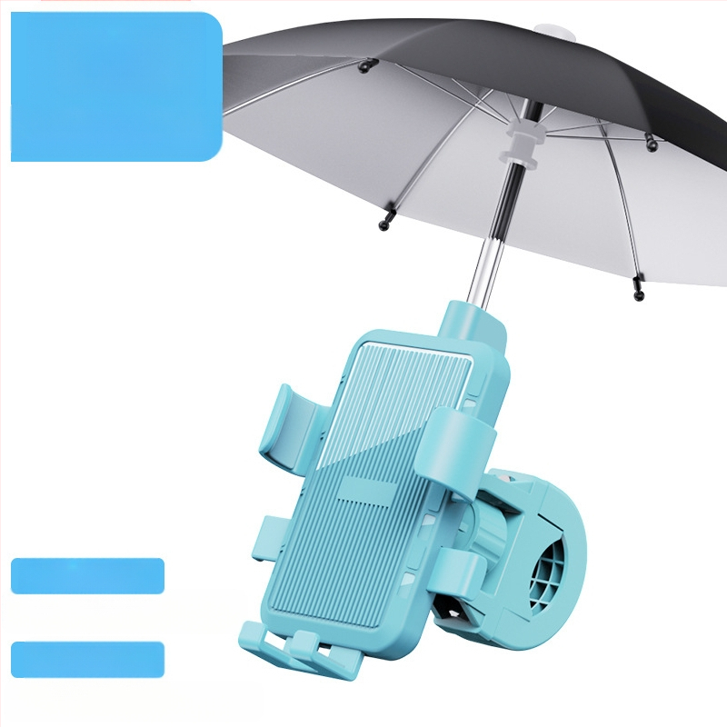 Универсален държач за телефон за кормило на електрически велосипеди и мотоциклети, удароустойчив пластмасов монтаж