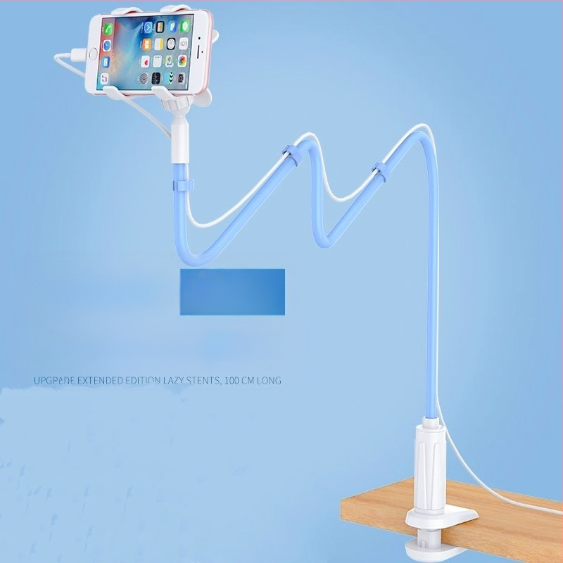 Телефон държач със спираловиден дизайн – настолен и нощен удължен държач, пластмасов, генерален модел
