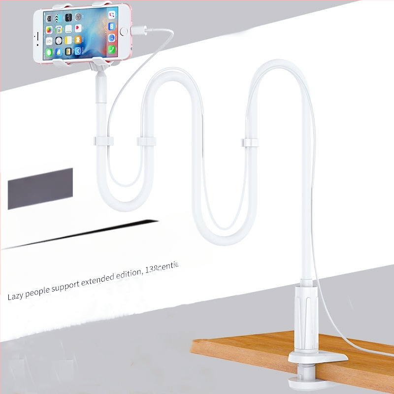 Телефон държач със спираловиден дизайн – настолен и нощен удължен държач, пластмасов, генерален модел