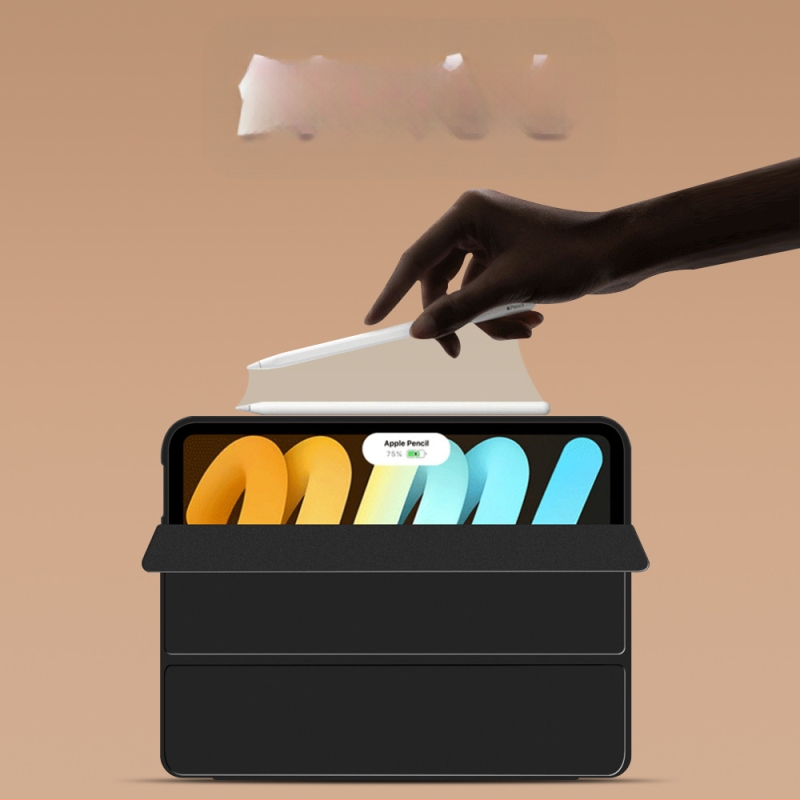 Θήκη iPad – TPU αναδιπλούμενη θήκη, προστασία από πτώσεις, βάση, μαγνητική έλξη, απαγωγή θερμότητας, ανθεκτικό σε δακτυλικά αποτυπώματα