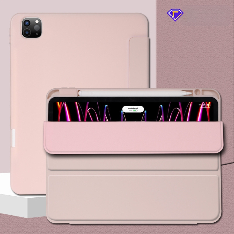 Θήκη iPad – TPU αναδιπλούμενη θήκη, προστασία από πτώσεις, βάση, μαγνητική έλξη, απαγωγή θερμότητας, ανθεκτικό σε δακτυλικά αποτυπώματα