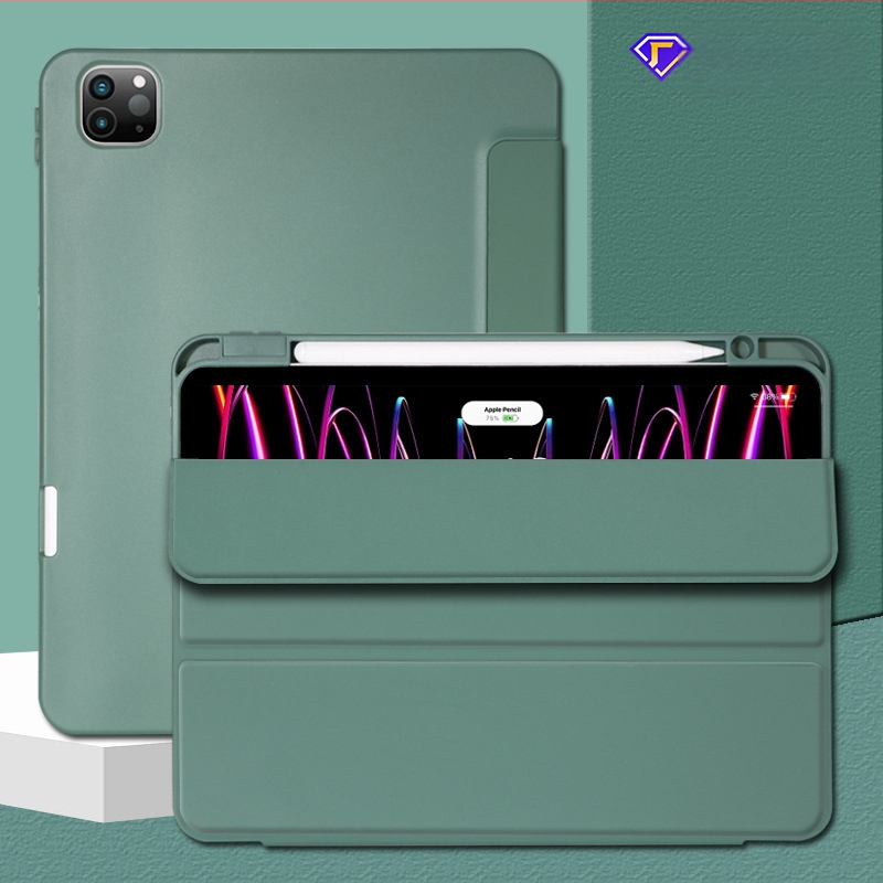 Θήκη iPad – TPU αναδιπλούμενη θήκη, προστασία από πτώσεις, βάση, μαγνητική έλξη, απαγωγή θερμότητας, ανθεκτικό σε δακτυλικά αποτυπώματα