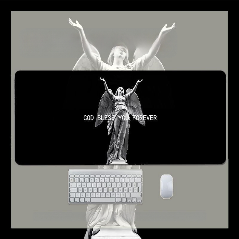 Gamer íróasztal alátét, természetes gumi, csúszásmentes, hőátviteles nyomtatás, logó testreszabás