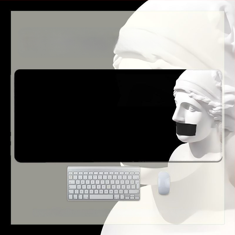 Gamer íróasztal alátét, természetes gumi, csúszásmentes, hőátviteles nyomtatás, logó testreszabás